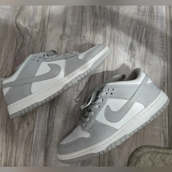 Nike Dunk Low RETRO "Grey Fog" DD1391-103 Sneakers Shoes Woman Size 7 - Picture 13 of 15